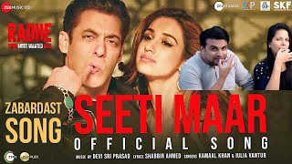 Seeti Maar Song Reaction | Radhe - Your Most Wanted Bhai | Salman Khan, Disha Patani | EID 2021