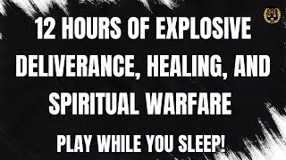 Prayers for Deliverance, Breakthrough, Healing, Favor, & Spiritual Warfare | Dark Screen | 12 Hours