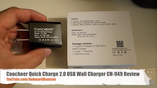 Coocheer Quick Charge 2.0 USB Wall Charger CH-949 Review