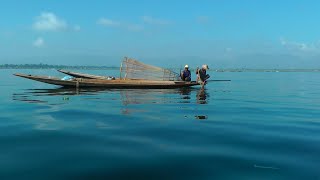 MYANMAR (BURMA) boat tour on Lake Inle