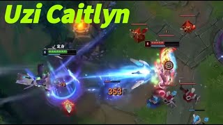 UZI CAITLYN VS XAYAH , BEST ADC IN THE WORLD!