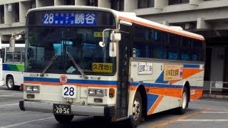 琉球バス P-HT235BA 走行音 (富士重ボディ車)