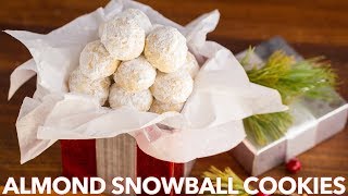 How To Make Snowball Almond Cookies  - Classic Holiday Recipe
