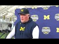 michigan dc wink martindale explains defensive strategy early standout player