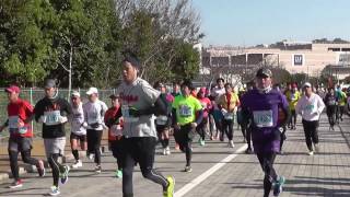 北九州マラソン2017Kitakyushu marathon 2017・7キロ地点・9時50分