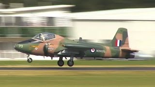 Strikemaster jet flight and display at Ardmore