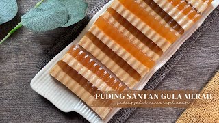 Cantik Menarik Selalu Jadi Rebutan! Resep Puding Lapis Santan Gula Merah Jadul Manis Legit