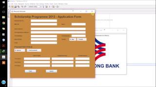 Object Oriented Programming (GUI Design)