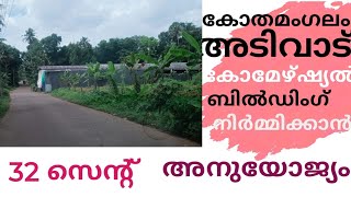 കോതമംഗലം അടിവാട് 32 സെന്റ് കോമർഷ്യൽ  പ്ലോട്ട് വില്പനക്ക് 🏠🏠160000.. #kothamangalam #veed