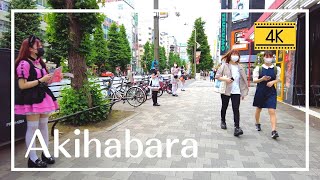 4K【Akihabara Walk】Tokyo Electric Anime Town  - Japan Walking Tours (June 2021)