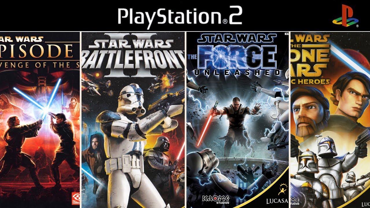 Star Wars Games For PS2 - YouTube