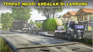 Convoy Muat Silo Tangki Air Dan Minyak Buat Keperluan Perusahaan ❗❗❗