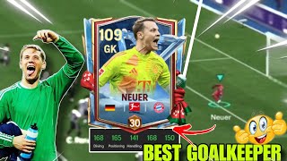 BEST GOALKEEPER 104 Manuel Neuer GAMEPLAY TEST 🔥 REVIEW || NEUER FC MOBILE