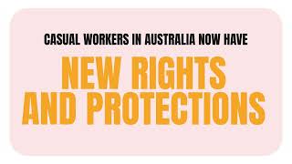 New rights and protections for casual workers