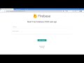Firebase Realtime DB CRUD Web App Tutorial - 05 - Retrieve Reviews