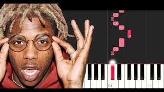 Famous Dex ft Asap Rocky - Pick It Up (Easy Piano Tutorial)