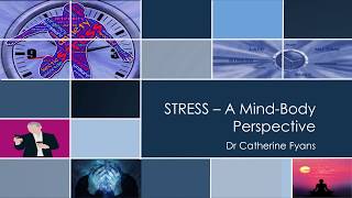 Stress - A Mindbody Perspective - Dr Catherine Fyans - NIIM Free Public Seminar July 2018