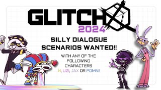 GLITCHX 2024 - VA silly dialogue session #muderdrones #theamazingdigitalcircus