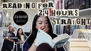 reading for 24 hours straight 📚☕️ | reading vlog