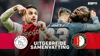 🍿😍 𝐔𝐈𝐓𝐆𝐄𝐁𝐑𝐄𝐈𝐃𝐄 𝐒𝐀𝐌𝐄𝐍𝐕𝐀𝐓𝐓𝐈𝐍𝐆 van 𝐖𝐄𝐄𝐑𝐆𝐀𝐋𝐎𝐙𝐄 𝐊𝐋𝐀𝐒𝐒𝐈𝐄𝐊𝐄𝐑 met 𝐕𝐈𝐉𝐅 𝐆𝐎𝐀𝐋𝐒! | Ajax vs Feyenoord