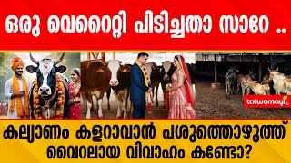 ഒരു വെറൈറ്റി  പിടിച്ചതാ സാറേ ..|viralwedding