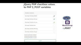 jQuery PHP checkbox values to PHP $_POST variables