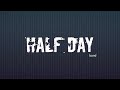 ความทรงจำสุดท้าย《half day》 audio version