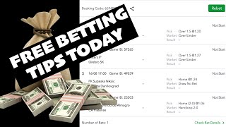 FREE FOOTBALL BETTING TIPS FOR TODAY [ FREE SOCCER PREDICIONS ]