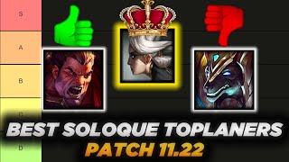 BEST SOLOQ TOPLANERS TIER LIST FOR SEASON 11 - BEST CHAMPIONS TO CLIMB