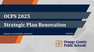 OCPS | Strategic Plan Renovation - English
