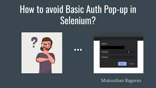 How to avoid Basic Auth Pop-up in Selenium?