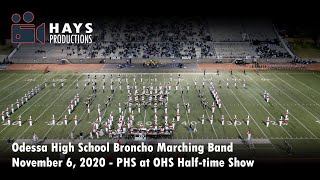 November 6,2020 - OHS 2020 Half-time Marching Band Show