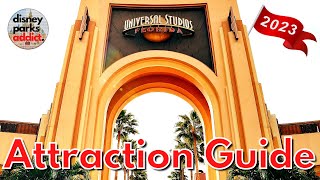 Universal Studios Florida ATTRACTION GUIDE - All Rides + Shows - 2023 - Universal Orlando Resort