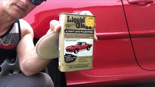 How To polish Wax Car with liquid glass polish