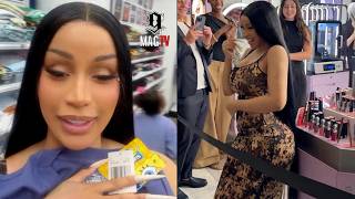 Cardi B Invades Macy's & Five Below During New York Shopping Spree! 💄