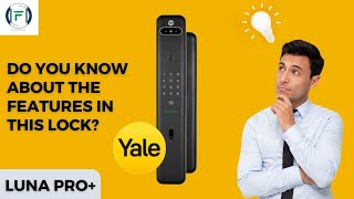 Yale Face Recognition Digital Door Lock – Luna Pro+