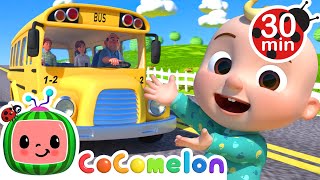 Wheels on the Bus | @CoComelon Nursery Rhymes & Kids Songs | Best Cars & Truck s