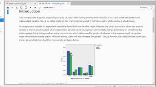 Python - Clustered Bar Chart