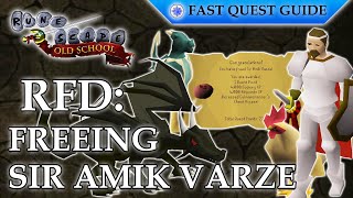 Recipe For Disaster Part 8: Freeing Sir Amik Varze Quest | OSRS Quality Quick Guide [2025]
