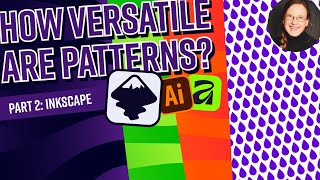 Versatile Patterns in Inkscape (Compared to Adobe Illustrator and Affinity)