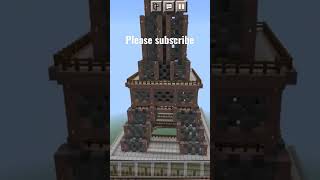 Eiffel tower in Minecraft #200video #minecraft #viral #shorts #goldenshoes