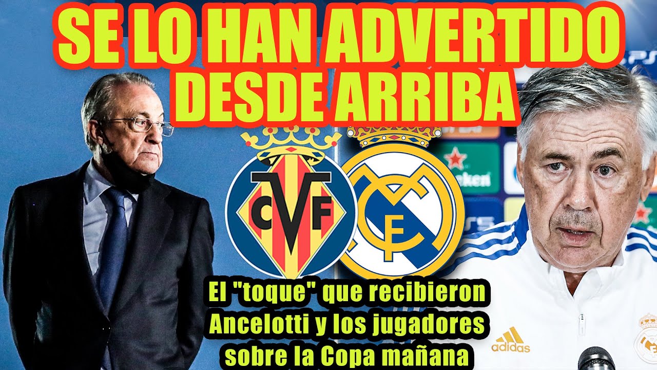 El "toque" Que Recibieron Ancelotti Y Los Jugadores Sobre La Copa ...