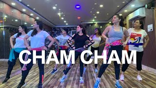 Cham Cham - Easy Rain Dance Choreography For Everyone | Baghi | Tiger Shroff & Shraddha Kapoor |