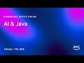 AI & Java | Serverless Office Hours