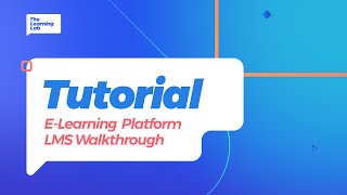 E-Learning  Platform | LMS Walkthrough