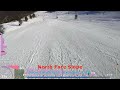 ski seven springs ⛷️🏔️⛷️polar bear express to north face slope u0026 lift 3 16 23 hd 4k telemetry chuck