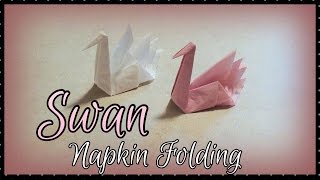 Swan Napkin Folding