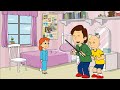 boris and caillou turns rosie into laziness grounded request