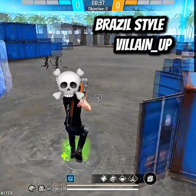 Free Fire Brazil Style Only Desert Youtube