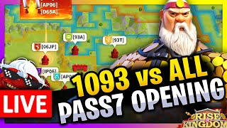 1093 vs All: PASS7 Opening! 🔥🔥🔥 LIVE! 🔴 #C12416